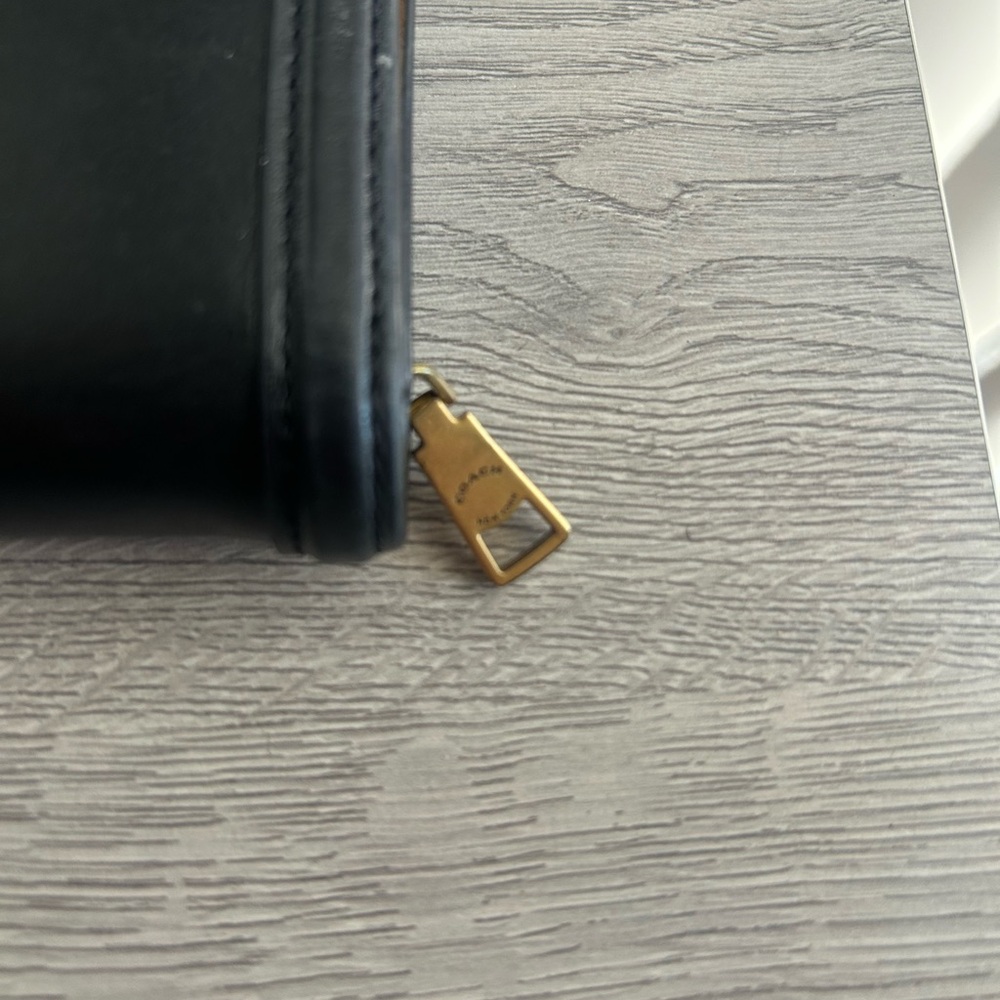 Authentic Coach Hutton Wallet Calf leather - Picture 3 of 7
